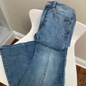 Garage - Size 5 (27W) - Flare Leg Blue Jeans